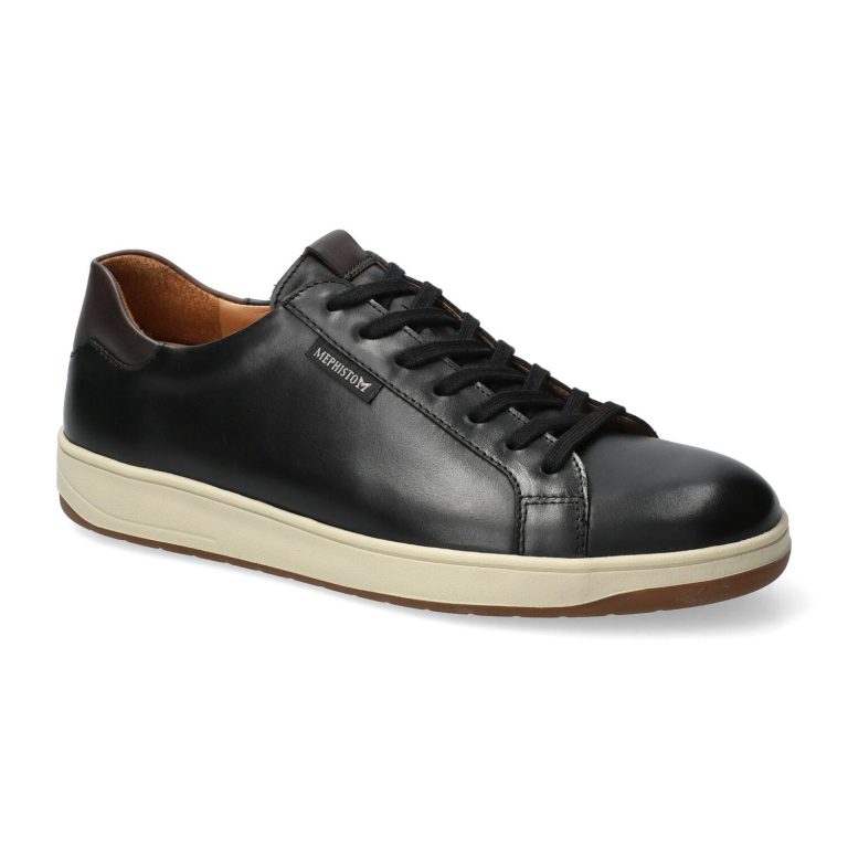 Mephisto HASKO Hheren veter sneaker - Zwart